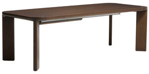 Kave Home Hnědý rozkládací jídelní stůl Jondal 240/320 x 100 cm