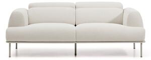 Béžová žinylková polohovací pohovka 214 cm Aurum – Kave Home