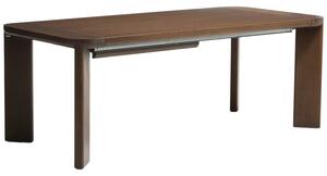 Kave Home Hnědý rozkládací jídelní stůl Jondal 200/280 x 100 cm