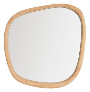 Nástěnné zrcadlo s dřevěným rámem 45,5x47 cm Alura – Kave Home