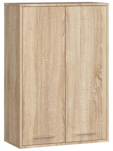 Ak furniture Závěsná koupelnová skříňka Fin W64 64 cm dub sonoma