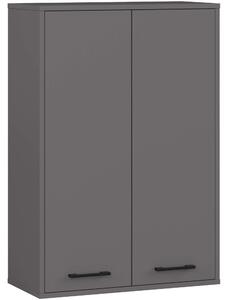 Ak furniture Závěsná koupelnová skříňka Fin W64 64 cm grafit