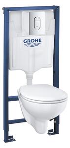 GROHE Solido - Sada 5 v 1 pro WC, stavební výška 1,13 m, Chrom 39418000