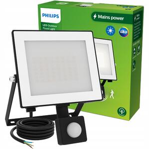 LED reflektor 30W 3200lm 3000K IP65 s pohybovým a soumrakovým senzorem Philips