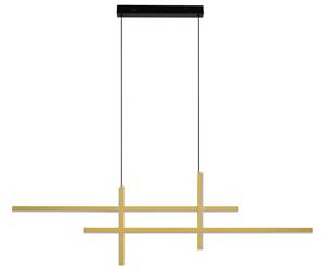 Nova Luce Zlaté kovové závěsné LED světlo Antama 120 cm