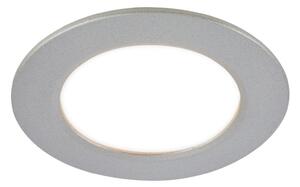 BRILONER 3ks sada CTS vestavné svítidlo, 8,5 cm, 4W, 300lm matný chrom 7599034