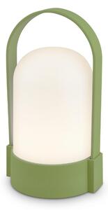 BRILONER Asa stolní lampička - 1W, 50lm, bezdrátová, LED, stmívatelné, teplá bílá, limetkově zelená 7544019