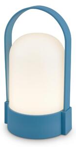 BRILONER Asa stolní lampička - 1W, 50lm, bezdrátová, LED, stmívatelné, teplá bílá, modrá 7544010
