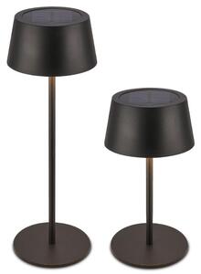 BRILONER Awia stolní lampička - 2W, 160lm, nabíjecí, LED, stmívatelné, dotykový vypínač, CCT, černá 7572015