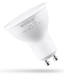 Teplá bílá LED žárovka GU10, 7 W – Sollux