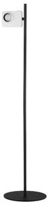 Nova Luce Bílá kovová stojací LED lampa Kedros 131 cm