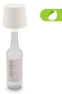 BRILONER Bota lampička na láhev - 1,8W, 120lm, nabíjecí, LED, stmívatelné, dotykový vypínač, teplá bílá, bílá 7709016
