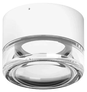 Linealight Nástěnné/stropní LED osvětlení Horus Plain, pr.12,6cm, 11W, CRI90, IP65 Barva skla: Transparentní, Barva montury: Bílá