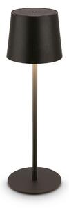 BRILONER Bota stolní lampa - 1,8W, 120lm, nabíjecí, LED, stmívatelné, dotykový vypínač, teplá bílá, černá 7708015