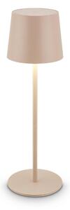 BRILONER Bota stolní lampa - 1,8W, 120lm, nabíjecí, LED, stmívatelné, dotykový vypínač, teplá bílá, béžová 7708011