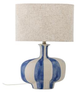Keramická stolní lampa s textilním stínidlem (výška 46 cm) Alida – Bloomingville