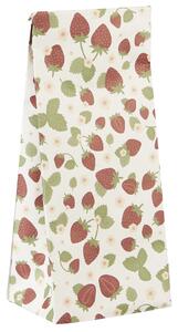 Papírový sáček Strawberries 22,5 cm