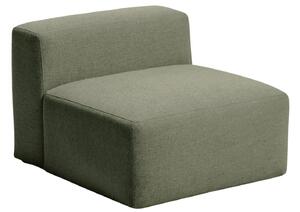 LÉTO -15% Zelené křeslo Kave Home Blok 90 cm