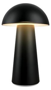 BRILONER Fungo Mini LED stolní lampička bezdrátová IP44, stmívatelné, dotykový vypínač, černá 7520015