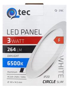 LED Podhledové svítidlo QTEC LED/3W/230V 6500K