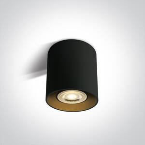 One Light Roda stropní světlo 1x10 W černá-mosaz 12105T/B