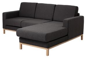 Nordic Design Rohová pohovka Skandi 215 cm, pravá