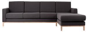 Nordic Design Rohová pohovka Skandi 282 cm, pravá