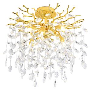 Zuma Line Luxusní přisazené svítidlo Cindy, chrom, Ø50 cm, 6xG9, max 3,5W