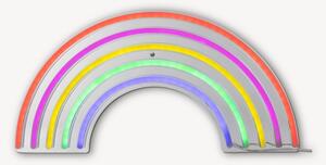 Atmosphera - LED Neonová nástěnná dekorace RAINBOW LED/5V