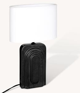 Atmosphera - Stolní lampa MONIA 1xE14/60W/230V černá/bílá