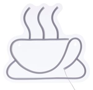 Atmosphera - LED Neonová nástěnná dekorace CAFÉ LED/5V