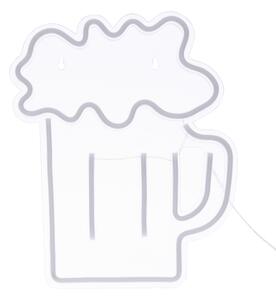 Atmosphera - LED Neonová nástěnná dekorace BEER LED/5V