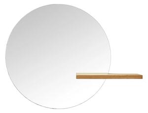 Nástěnné zrcadlo Shift, více variant - Bolia Průměr: 100 cm, Varianta: bílý dub