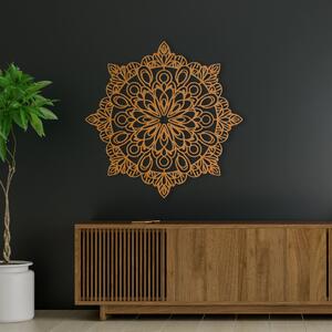 Dřevěná nástěnná dekorace - Mandala kruh energie
