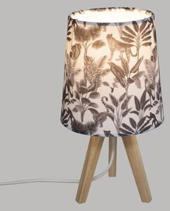 Atmosphera - Stolní lampa JUNGLE 1xE14/25W/230V borovice