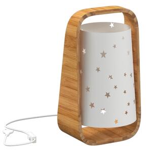 Atmosphera - Stolní lampa STARS 1xE14/40W/230V bambus