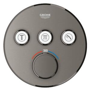 Grohe Grohtherm SmartControl vanová baterie pod omítku s termostatem Hard Graphite 29121AL0