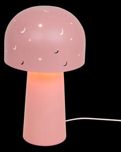 Atmosphera - Dětská stolní lampa STARRY MUSHROOM 1xE14/25W/230V růžová
