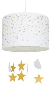 Atmosphera - Dětský lustr na lanku STARS 1xE27/40W/230V