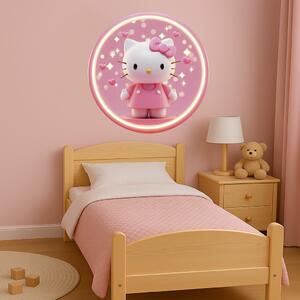 Dřevěný obraz s UV potiskem - Hello Kitty