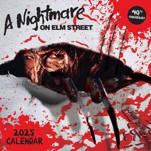 Kalendář 2025 A Nightmare On Elm Street Movie