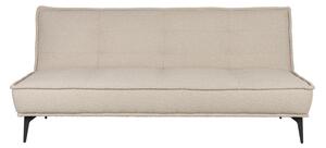 Béžová rozkládací pohovka z textilie bouclé 184 cm Cielke – White Label
