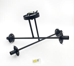 Brilagi - Přisazený lustr MALIVA 4xE14/15W/230V černá/bílá