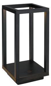 BRILONER Laer stolní lampa - 1,8W, 50lm, bezdrátová, LED, stmívatelné, dotykový vypínač, CCT, černá 7579015