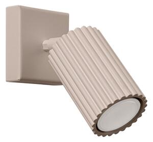 Taupe kovové bodové svítidlo 8x16 cm Gleam – Sollux
