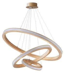 Brilagi - LED Lustr na lanku UMEA WOOD LED/45W/230V pr. 60 cm dřevo