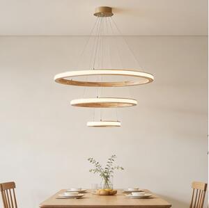 Brilagi - LED Lustr na lanku UMEA WOOD LED/45W/230V pr. 60 cm dřevo