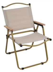 SUPPLIES VERA kempinková, cateringová židle o výšce 61 cm, dřevo-hliník v hnědé barvě