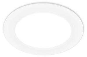 BRILONER LED vestavné bodové svítidlo – pr. 170mm, ploché, 12W, 230V, neutrální bílá, bílé 7994016