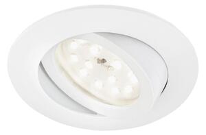 BRILONER LED vestavné svítidlo, pr.8,2 cm, LED, 4,8 W, 400 lm, bílé 8312-016